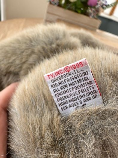 TY Cinnamon soft toy bear
