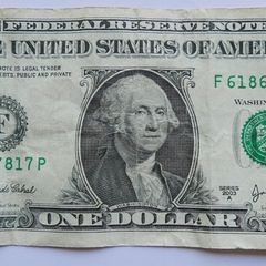 1 Us Dollar Banknotes The United States Of America One Dollar 1 Usd