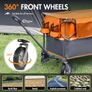 PORTAL XL Deeper Festival Trolley on Wheels 228L Larger Capacity Folding Camping Garden Beach Trolley Image 4