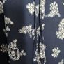 Navy print blouse Image 6