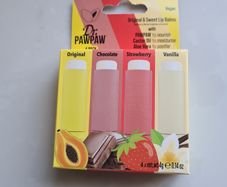 Dr PawPaw 4 Pack Original & Sweet Lip Balms