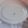 Staffordshire Floral Serving Plate  & Sauce  / Gravy Boat. Image 4