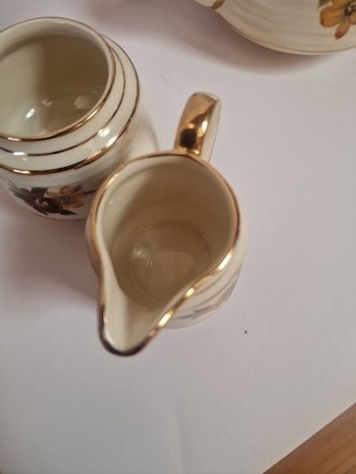 Rare Vintage Sadler Irish Market Tea Set Bilingual Gaeilge Stamp