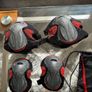 Roller scating protection pads set, Size XS Image 2