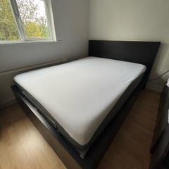 IKEA Ottoman double bed & Emma mattress