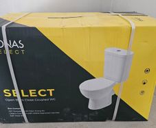 2x Sonas Select Open Back Rimless Soft Close Toilets