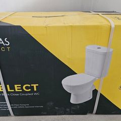 2x Sonas Select Open Back Rimless Soft Close Toilets
