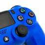 PlayStation 4 Later C-Chassis Model in Black with Blue Controller Image 10