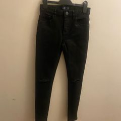 Next black ripped jeans (age 12)