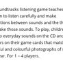 Soundtracks Listening Bingo Game Image 3