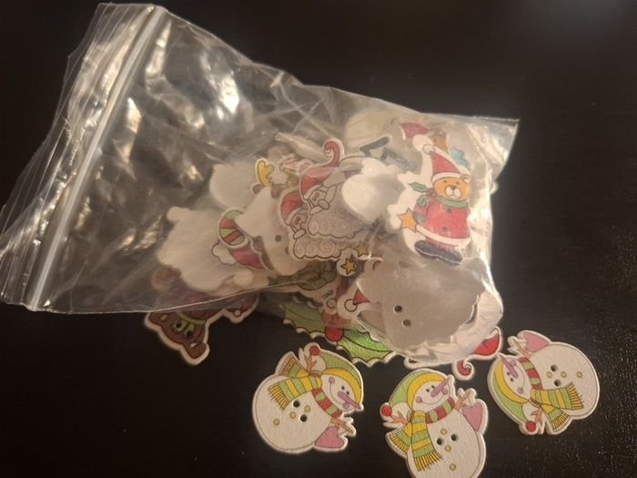 Christmas buttons