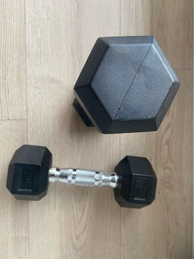 3kg hexagon dumbells