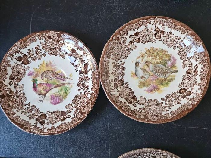 Palissy Royal Worcester Game Series Saucers