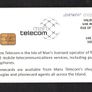 2002 Isle of Man UK2/20 units  Manx Telecom definitive (Siemens - S37)) Phone Card Image 2