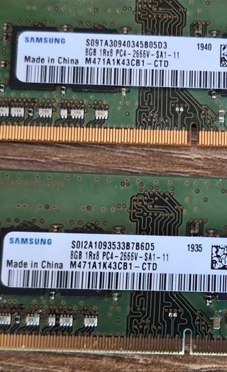 Core i3 8100 cpu 3.60ghz 16GB DDR4 ram 2666mhz