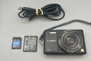 Panasonic Lumix DMC-SZ10 Selfie Screen Black 16MP Digital Camera - Full Kit