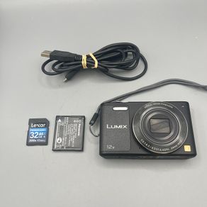 Panasonic Lumix DMC-SZ10 Selfie Screen Black 16MP Digital Camera - Full Kit