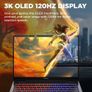 Gaming HP OMEN Transcend 14 120Hz 3K OLED Gaming Laptop - Intel Ultra 7 (2025) - 32GB RAM - 1TB SSD - Windows 11 - NVIDIA GeForce RTX 5060 - Shadow Black Image 9