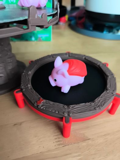 Pigs on Trampolines