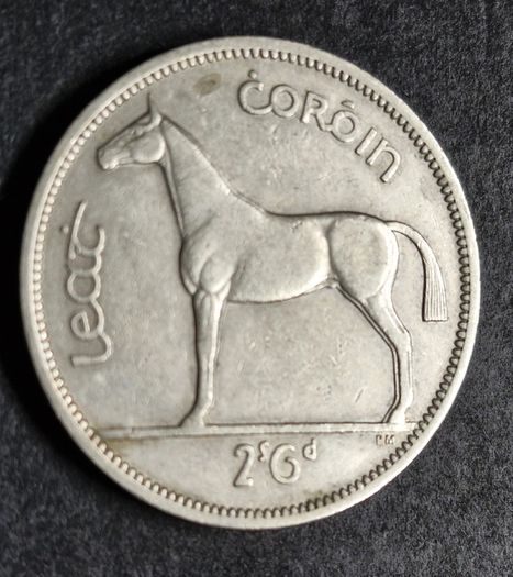 Ireland 1961 Half Crown Coin