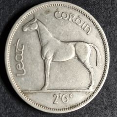 Ireland 1961 Half Crown Coin