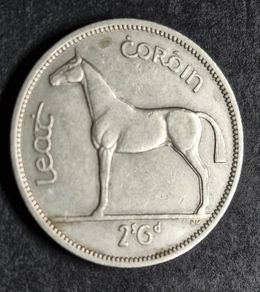 Ireland 1961 Half Crown Coin