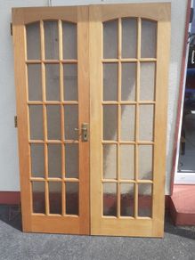 teak doors