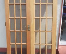 teak doors