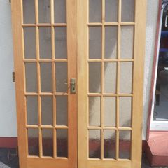 teak doors