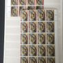 1970-1990s Ireland Used and Mint in Blue 32 page 16 leave Stamp Stockbook Image 2