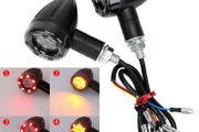 12V Taillights Motorcycle Brake Light LED Turn Signal Lamps Indicator Motorbike Dirt Pit Bike Accessories for BMW Honda Suzuki