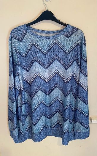 Blue Long Sleeved Sweatshirt Size XL BNWOT