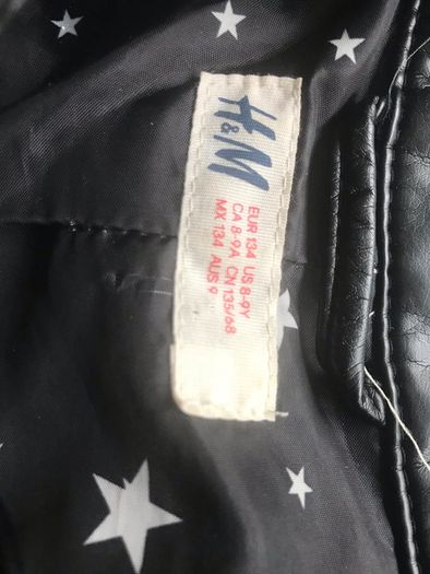 Leather look Biker Jacket
