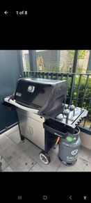 weber spirit e320 3 burner gas barbecue