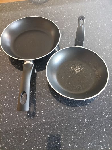 Two frying pans