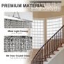 Modern Crystal Ceiling Light Square Chandelier for Home Office Hotel Silver (FREE POSTAGE) Image 4