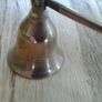 vintage  brass candle snuffer extinguisher Image 2