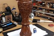 Candle holder pillar