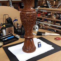 Candle holder pillar