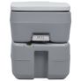 Portable Camping Toilet Grey 20+10 L Image 2