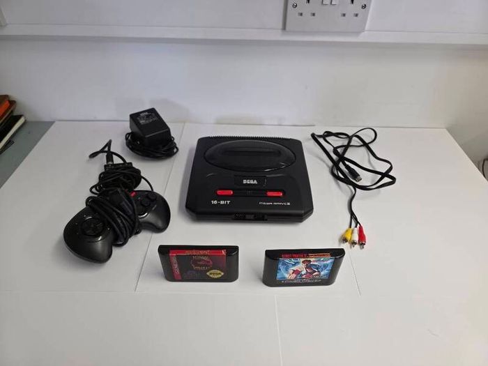 Sega Megadrive 2 Console + Games