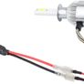 H1 LED Headlight Replacement Male Plug Single Diode Converter Wiring Connecting Lines Cables Image 4