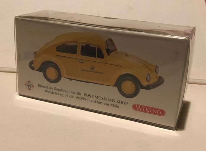 Wiking 1:40 Volkswagen Beetle Deutsche Bundespost