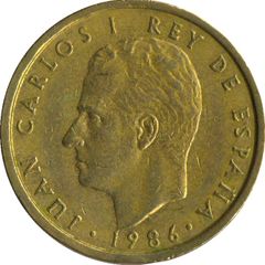 100 Pesetas - Juan Carlos I, "CIEN", SPAIN, 1986