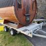 Premium mobile Barrel Sauna on trailer Image 7