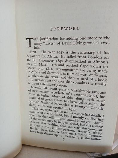 Livingstone the Liberator: A Study of a dynamic Personality by James I. Macnair (GT969)