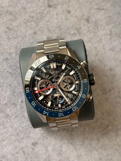 TAG Heuer Carrera Heuer 02 GMT CBG2A1Z.BA0658 Unworn