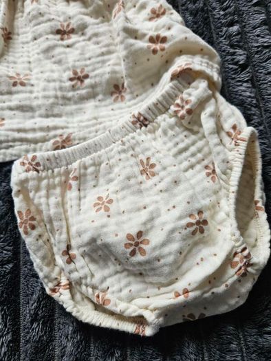Zara Soft Baby Dress With Baby Knickers