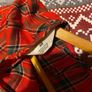 girls tartan dress sized 11-12yrs Image 2