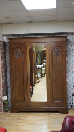 Antique Compactum Wardrobe